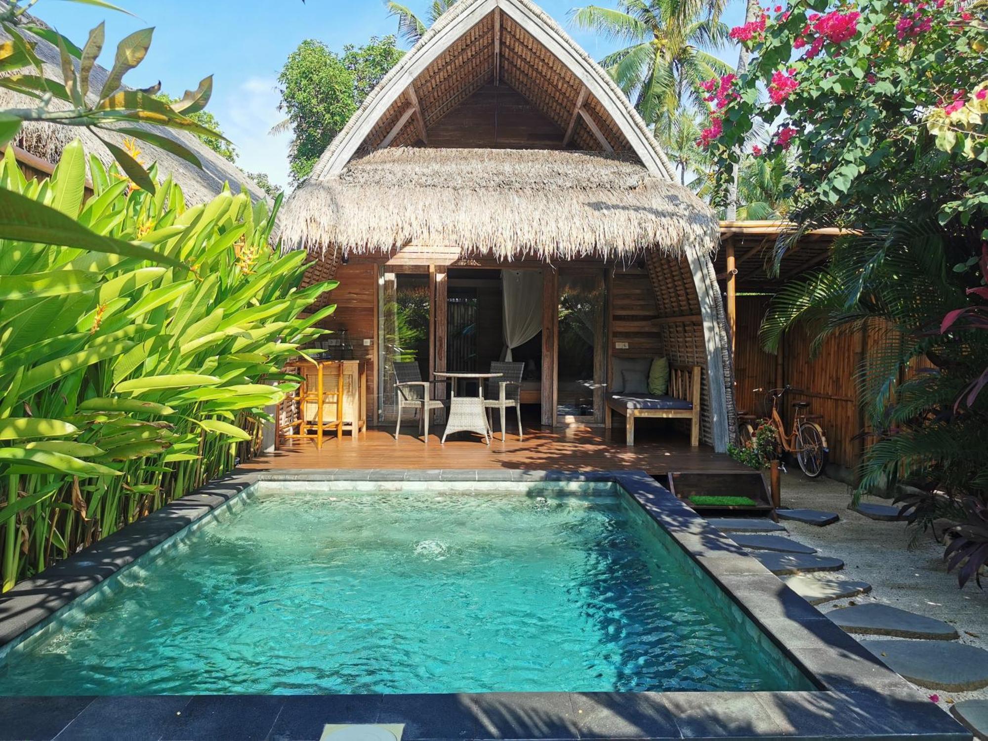 Anahata - Tropical Private Villas Gili Air Exterior foto
