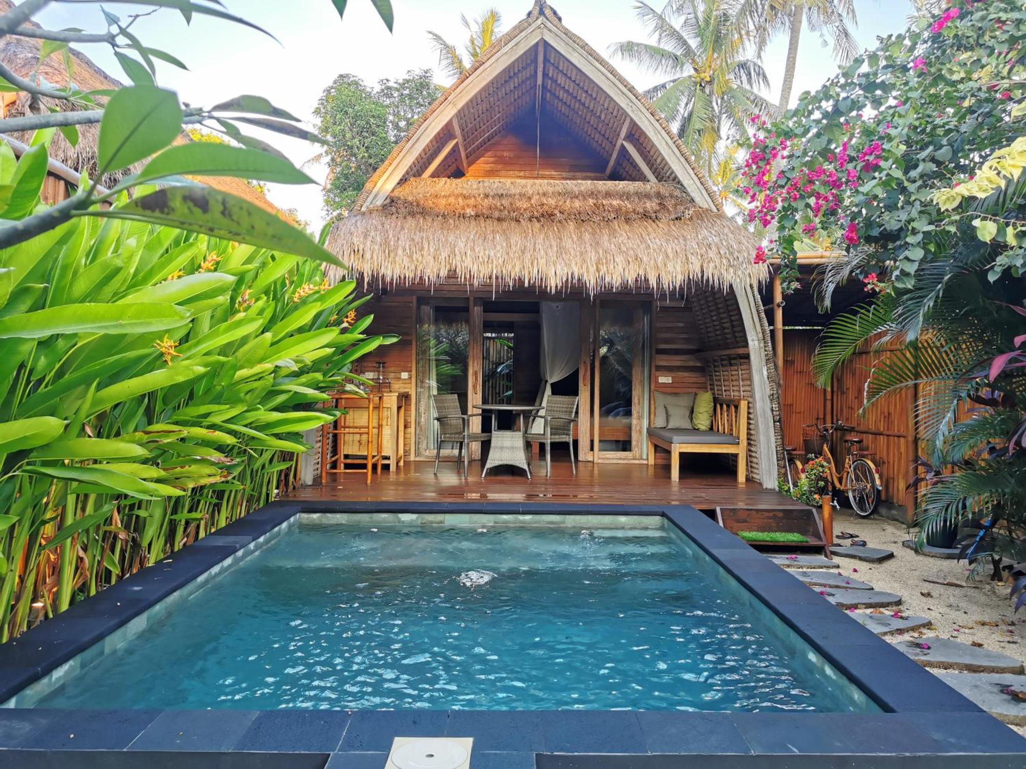 Anahata - Tropical Private Villas Gili Air Exterior foto
